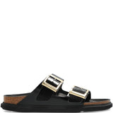 Ciabatte arizona in nero Birkenstock - donna 