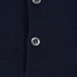 Polo in maglia in blu Caruso - uomo 