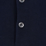 Polo in maglia in blu Caruso - uomo 