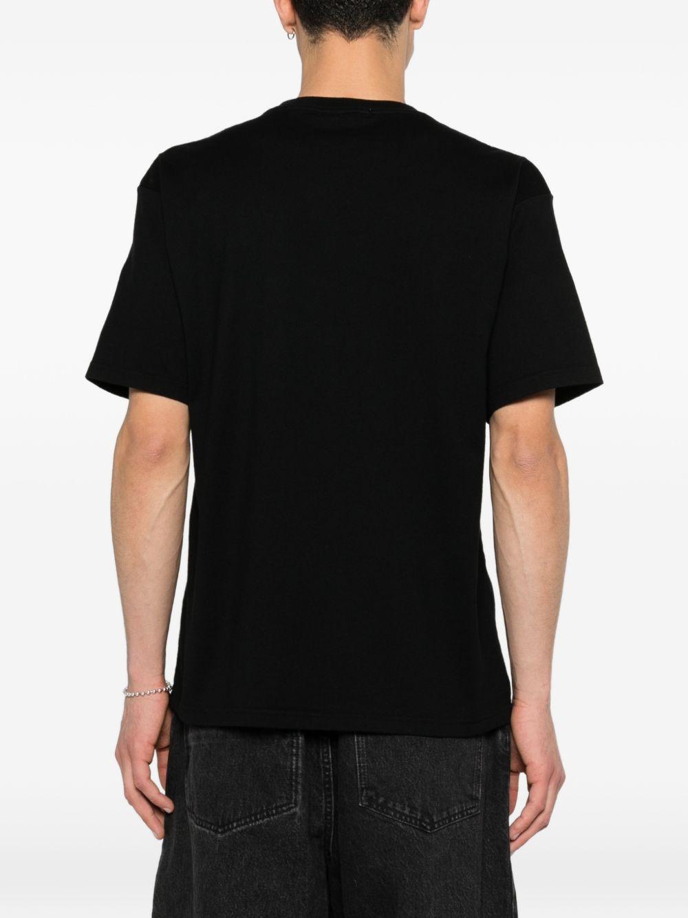 T-shirt con stampa grafica in nero Undercover - uomo 