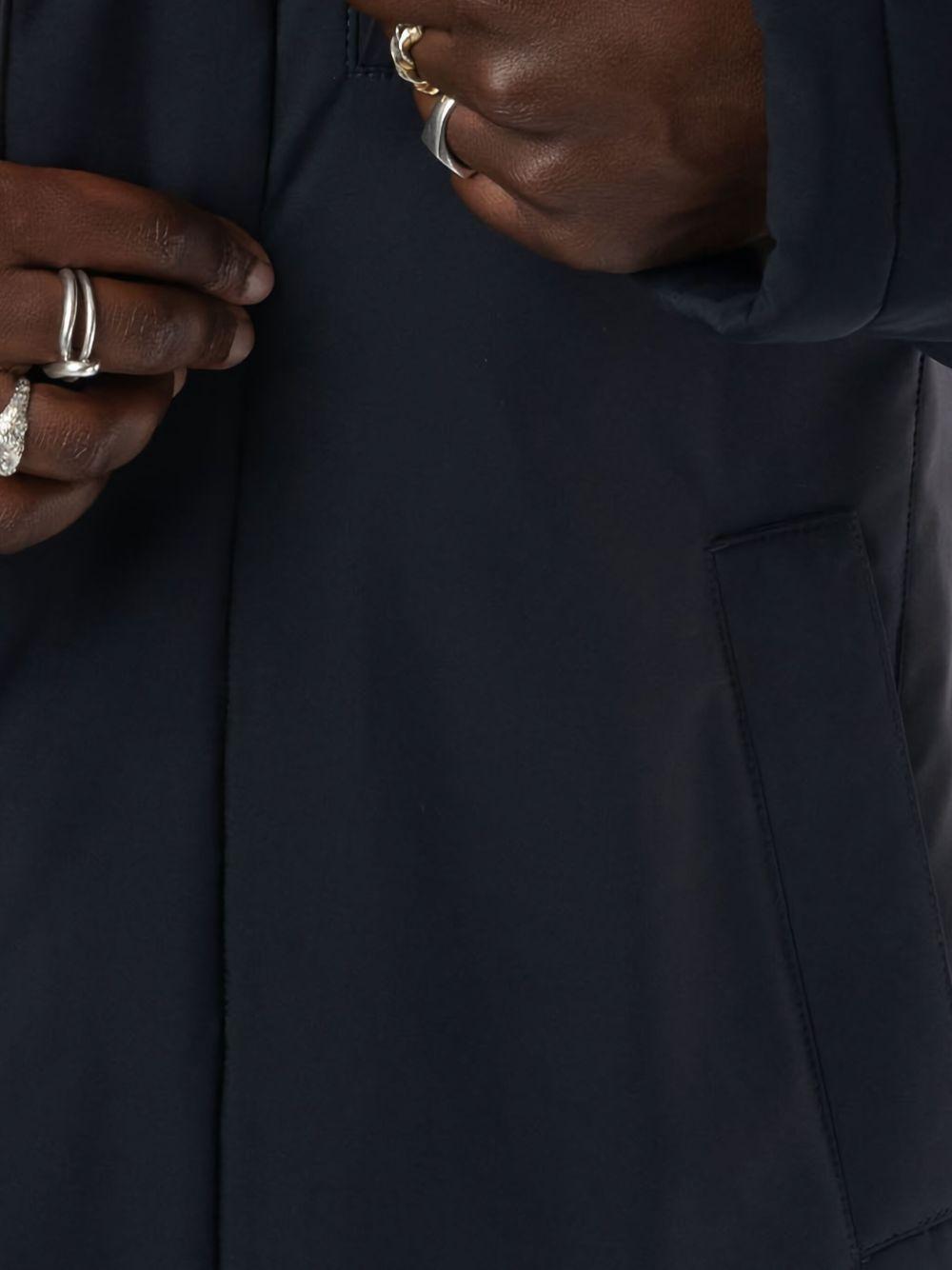Giacca con cappuccio in nero Barba - uomo 