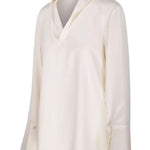 Blusa con scollo a V  dover in avorio Maxmara - donna 