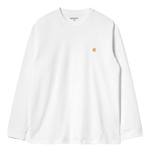 t-shirt chase con logo in bianco carhartt wIp - uomo 
