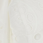 Top crop con occhielli in bianco Charo ruiz ibiza 1989 - donna 