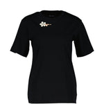 T-shirt con dettaglio a fiori in nero Simone rocha - donna 