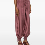 Pantaloni aster con elastico in vita in rosa Zimmermann - donna 