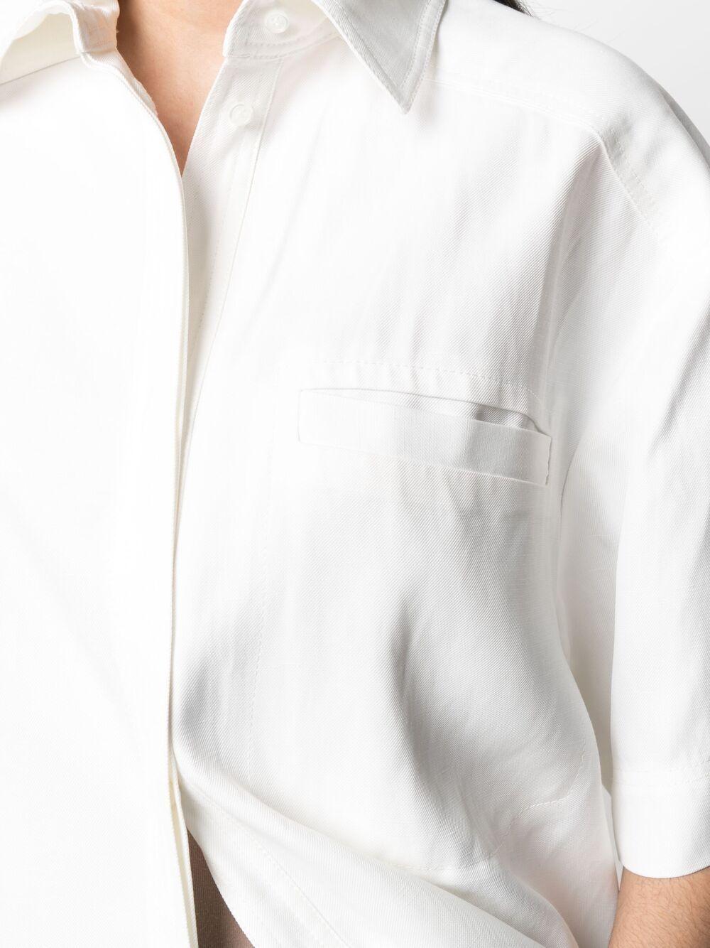 Camicia Moheli in bianco Loulou De Saison - donna 