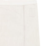 Gonna con spacchi sfilacciati in grigio Rick owens drkshdw - donna 