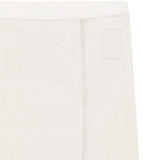 Gonna con spacchi sfilacciati in grigio Rick owens drkshdw - donna 