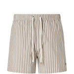 Costume da bagno a righe  in beige Zegna - uomo 