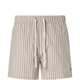 Costume da bagno a righe  in beige Zegna - uomo 