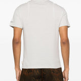 T-shirt con logo in bianco Carrer - uomo 