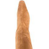 Stivali in camoscio al ginocchio in beige Staud - donna 
