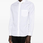 Camicia con decorazione di cristalli in bainco Simone rocha - uomo 