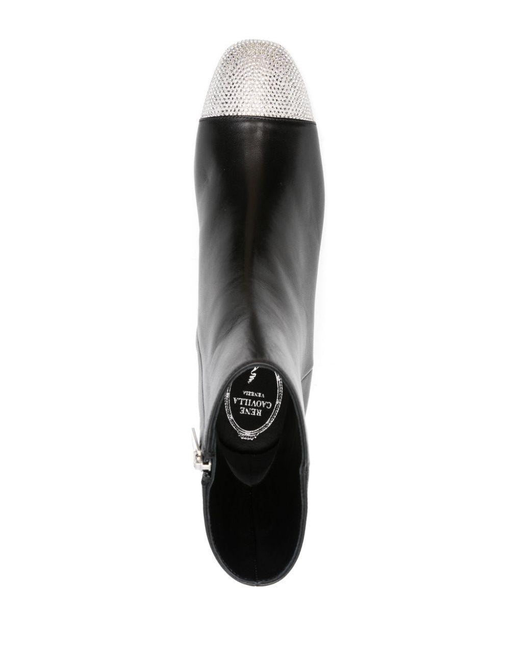 Stivaletti bonnie 40mm in nero di René Caovilla - donna 