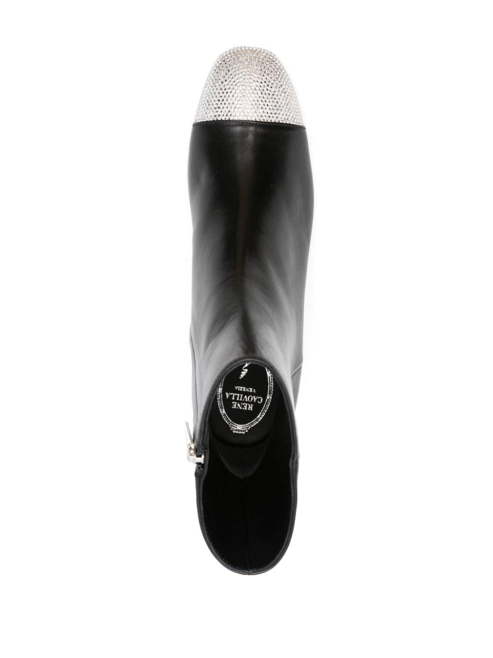 Stivaletti bonnie 40mm in nero di René Caovilla - donna 