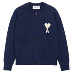 Cardigan ami de coeur in blu Ami paris - unisex 