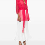 Top in seta in rosa Alberta ferretti - donna 