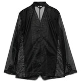 Blazer in chiffon in nero Comme Des Garçons Comme Des Garçons - donna 