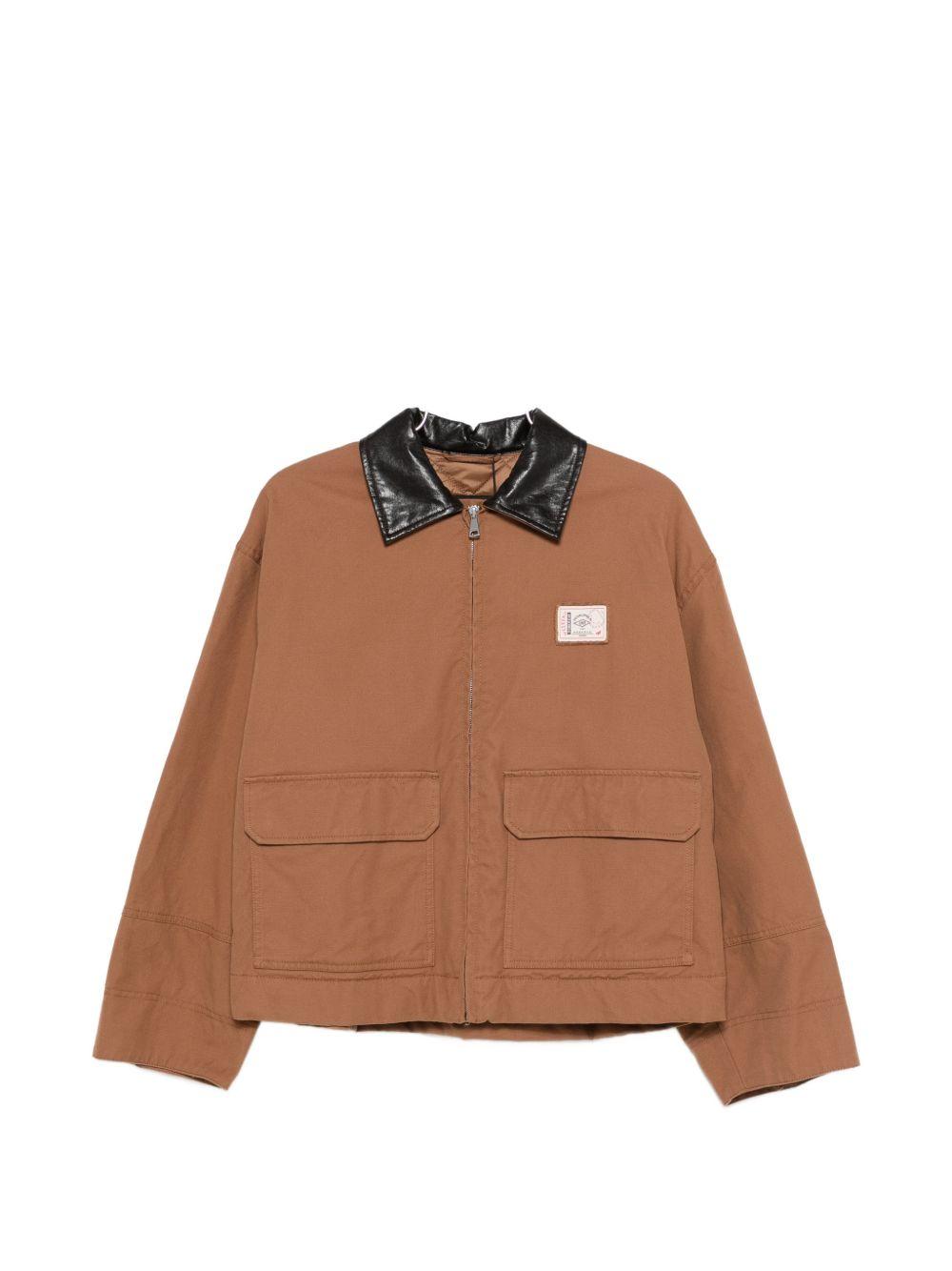 Giacca con colletto a contrasto freccia in marrone Maxmara weekend - donna 