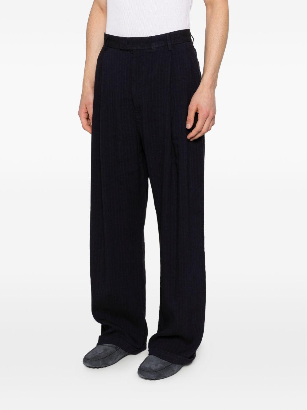 Pantaloni braghier in blu barena venezia - uomo 