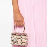 Borsa con cristalli holli matera in rosa Rosantica - donna 