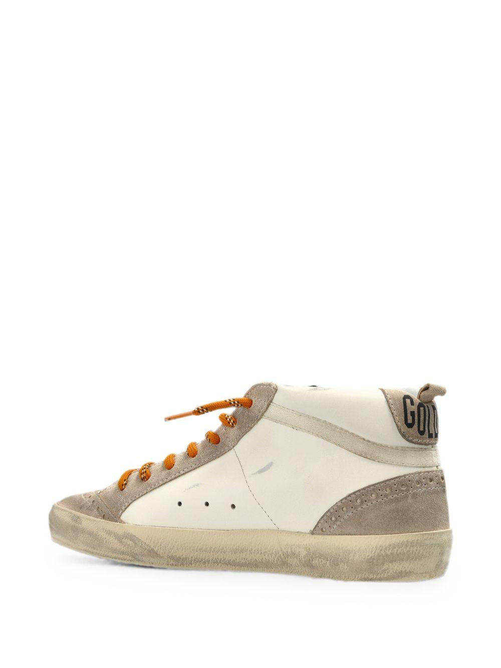 sneakers mid star in suede multicolore golden goose - donna 