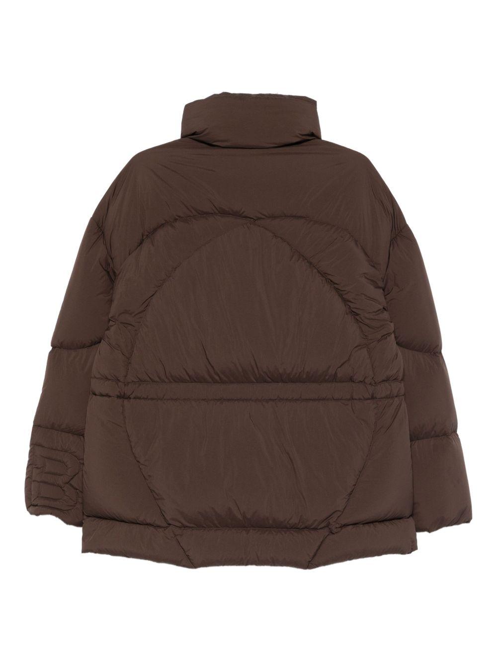 Piumino con coulisse in marrone Bacon - donna 