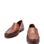 Mocassini in pelle in nero Marsell - uomo 