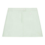 Minigonna Reedition con logo in verde Courrèges - donna 