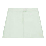 Minigonna Reedition con logo in verde Courrèges - donna 