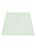 Minigonna Reedition con logo in verde Courrèges - donna