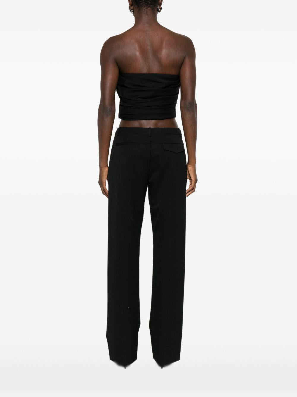 Top bustier in nero Giuseppe di morabito - donna 