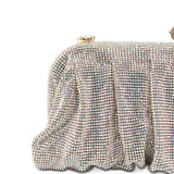 Clutch Venus piccola con cristalli in argento Benedetta Bruzziches - donna 