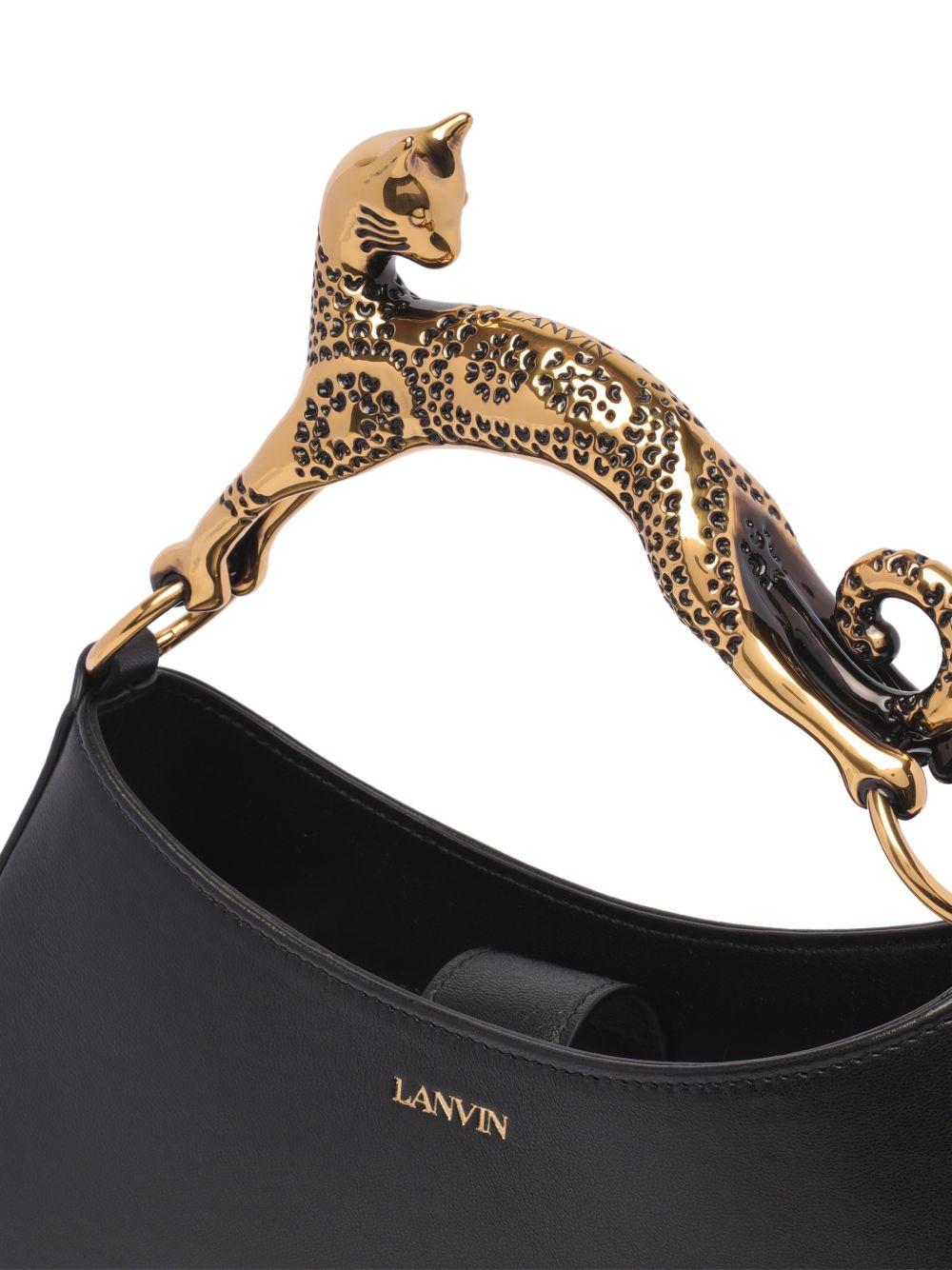Borsa a mano con decorazione in nero LANVIN - donna 