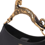 Borsa a mano con decorazione in nero LANVIN - donna 