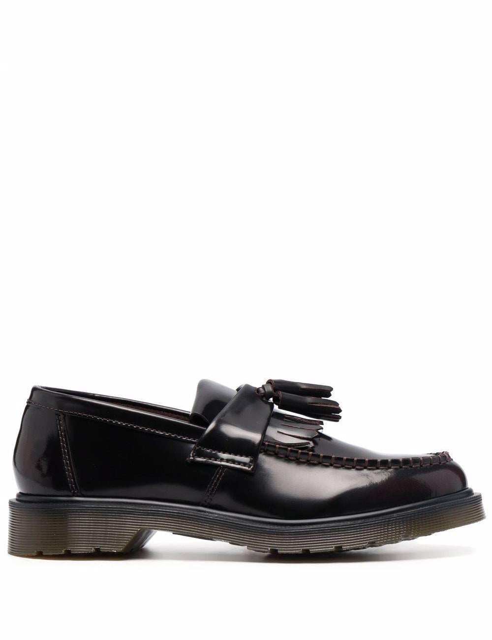 Mocassini Adrian con nappa in bordeaux Dr. Martens - uomo 