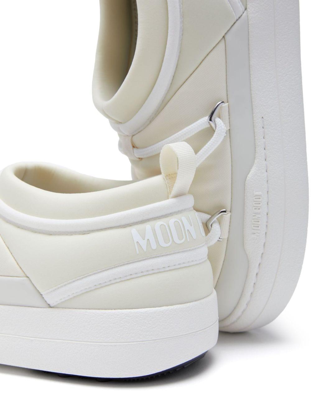 Sneakers Park Icon con stampa in avorio Moon Boot - unisex 
