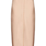 Gonna midi satinata in rosa Ami paris - donna 