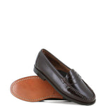 Mocassini in pelle in marrone Gh bass - donna 