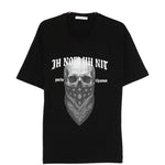 T-shirt teschio 20 in nero Ih nom uh nit - uomo 