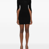 Miniabito a collo alto in nero Alexander wang  - donna 