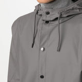 Parka con cappuccio in grigio Rains - uomo 