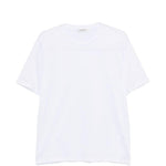 T-shirt girocollo in bianco Kangra - uomo 