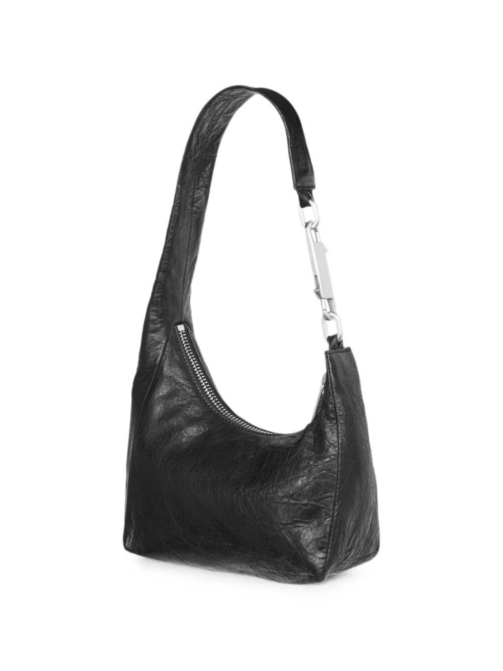Borsa a spalla disco gemini in nero 