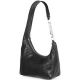 Borsa a spalla disco gemini in nero 