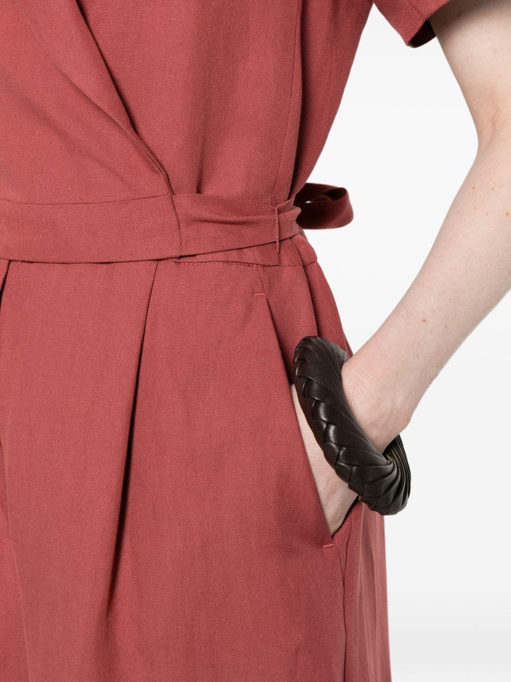 Tuta intera a gamba ampia in rosa Maxmara weekend - donna 