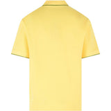 Polo con logo ricamato in giallo Drole de monsieur - uomo 