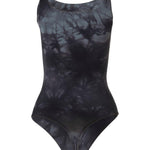 Body con fantasia tie dye in nero Wolford - donna 