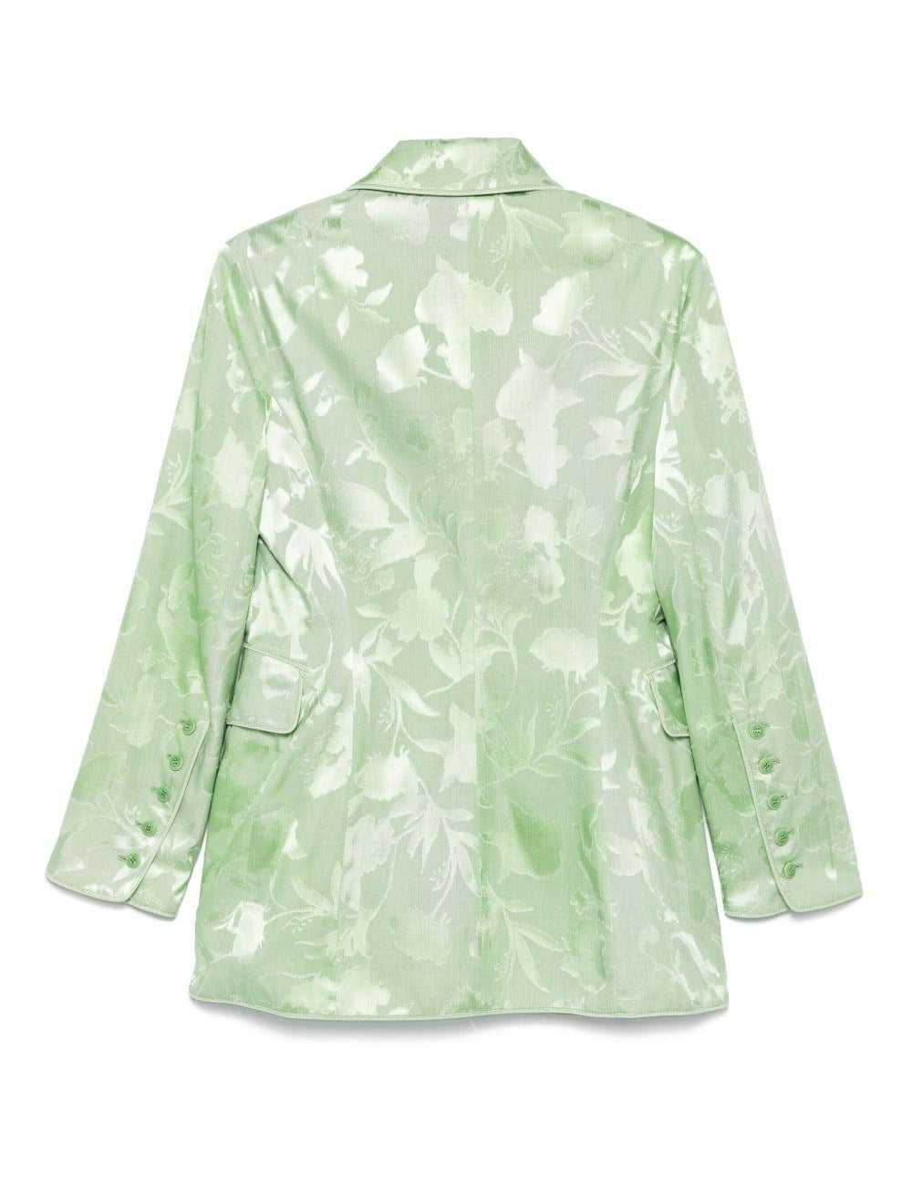 Blazer a fiori in verde mela Ermanno Scervino - donna 